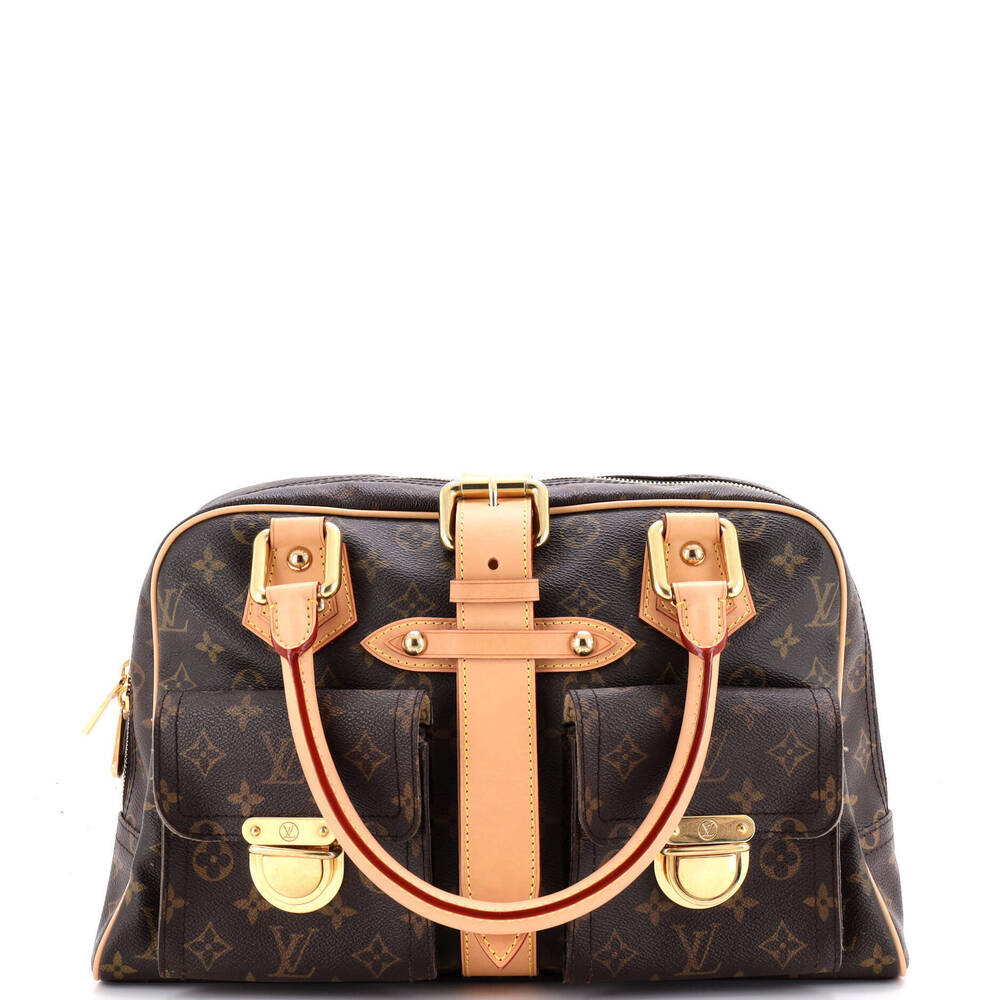 Louis Vuitton GM Manhattan Handbag Monogram Canvas